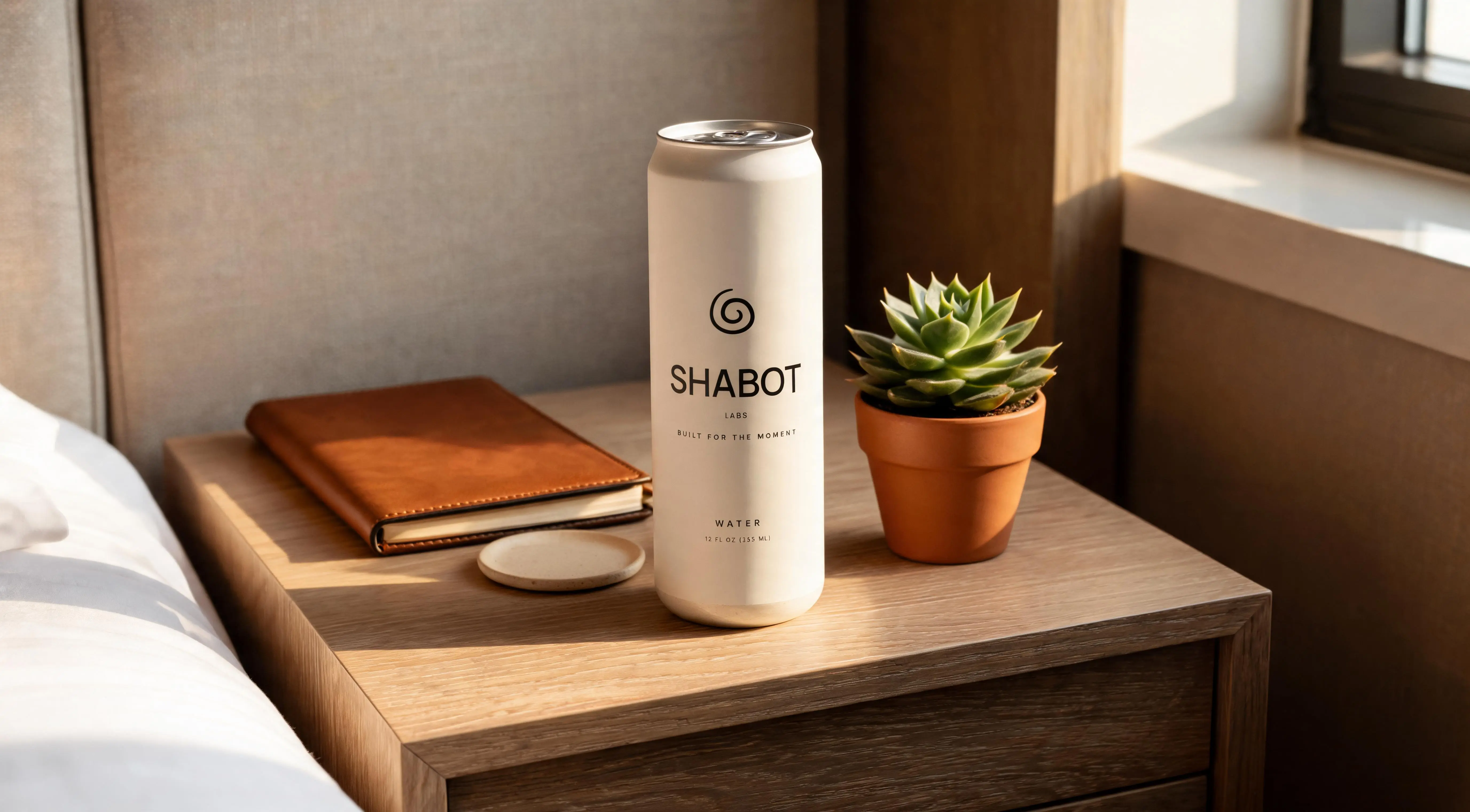 Elevate Hotel Stays with Branded Water Cans